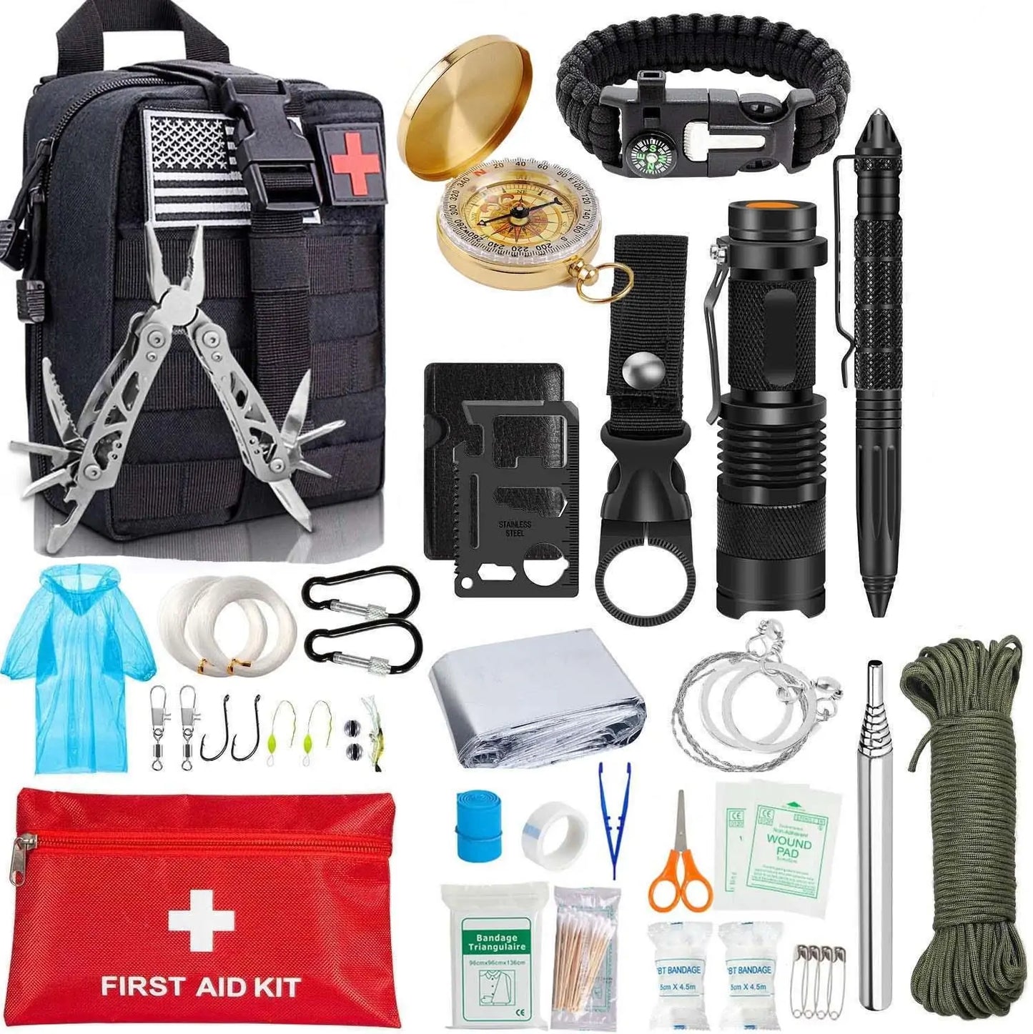 Survival Gear Tool Kit (47 IN 1)