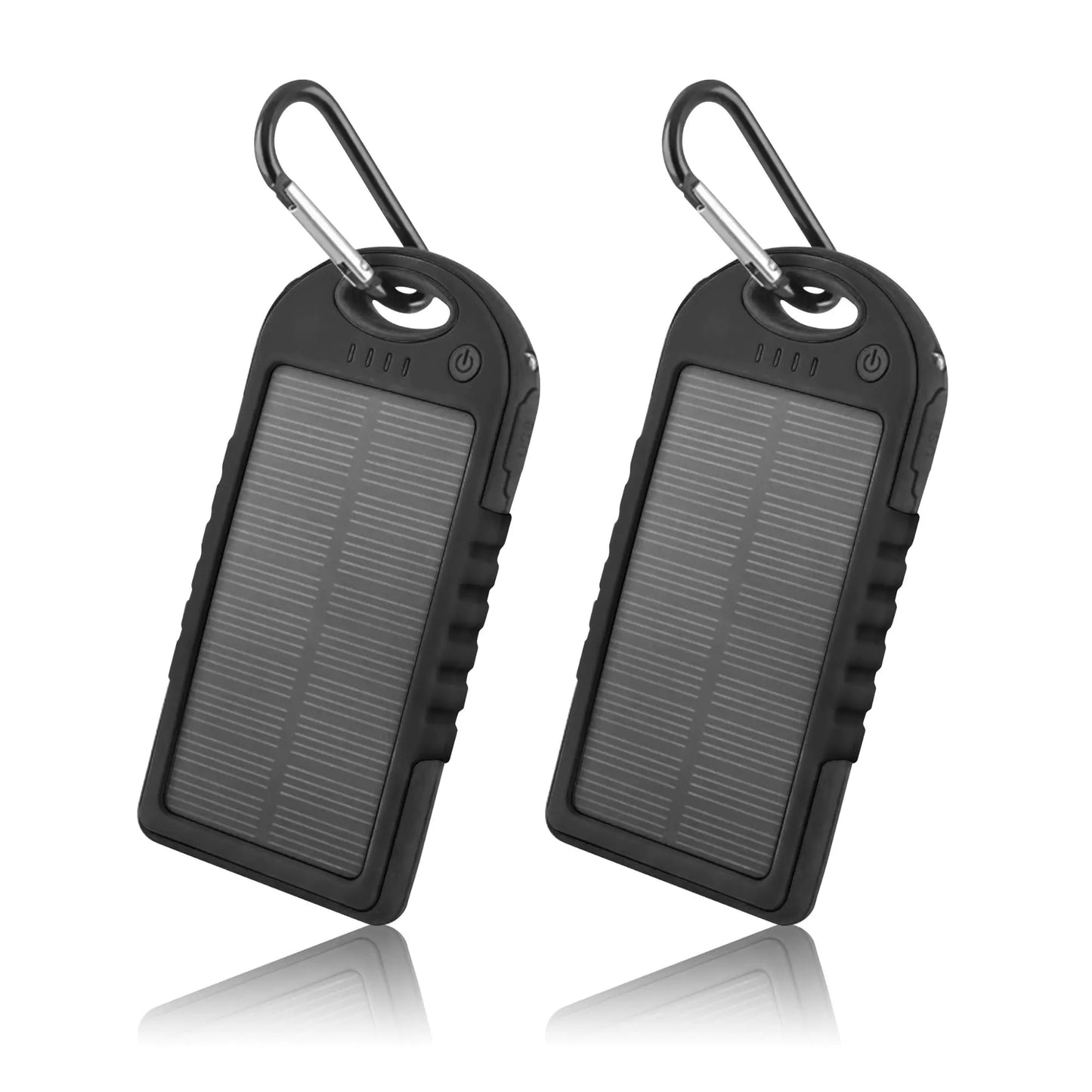 Solar Power Bank 5000mAh  (Pack of 2)