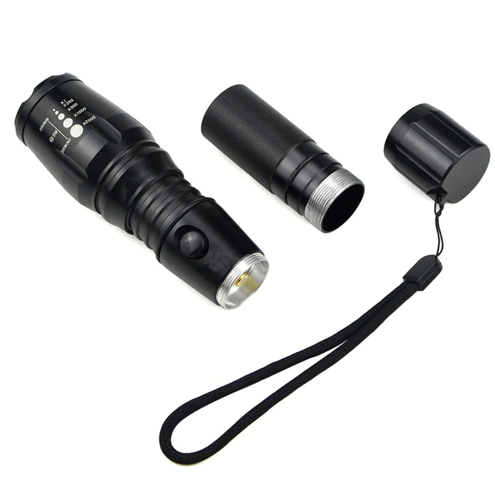 Tactical LED Flashlight (90,000LM)