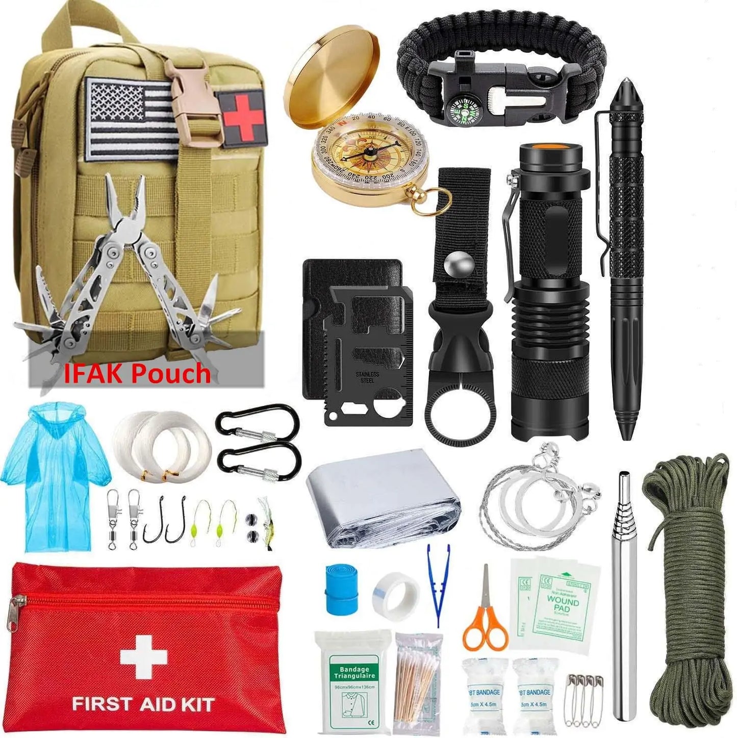 Survival Gear Tool Kit (47 IN 1)