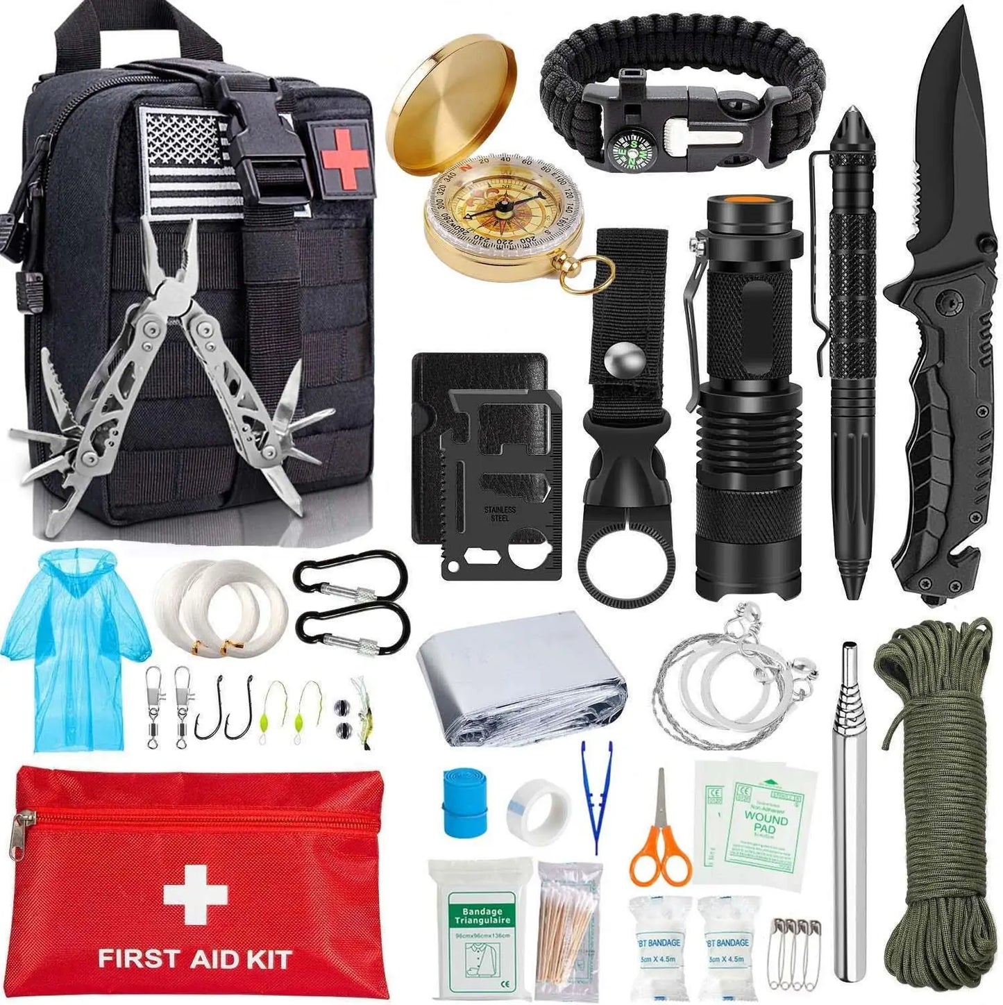 Survival Gear Tool Kit (47 IN 1)